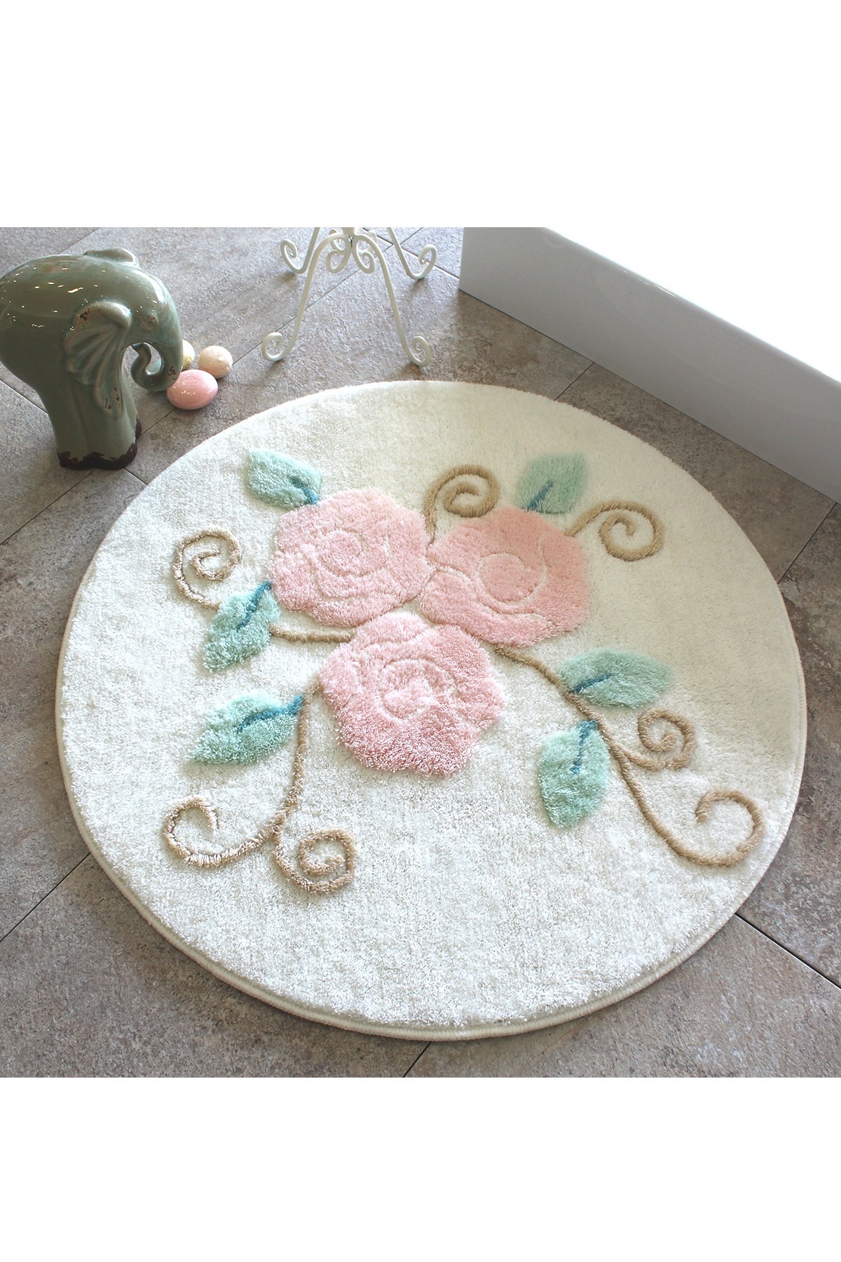 L'essentiel Maison Prostirka za kupatilo 90cm Šarena