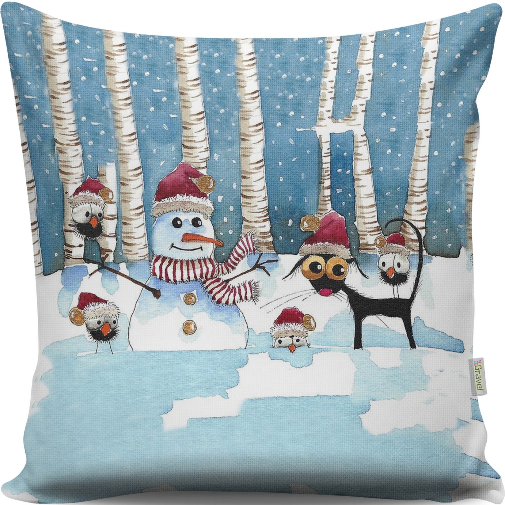 Aberto Design Jastuk 43x43cm Šareni