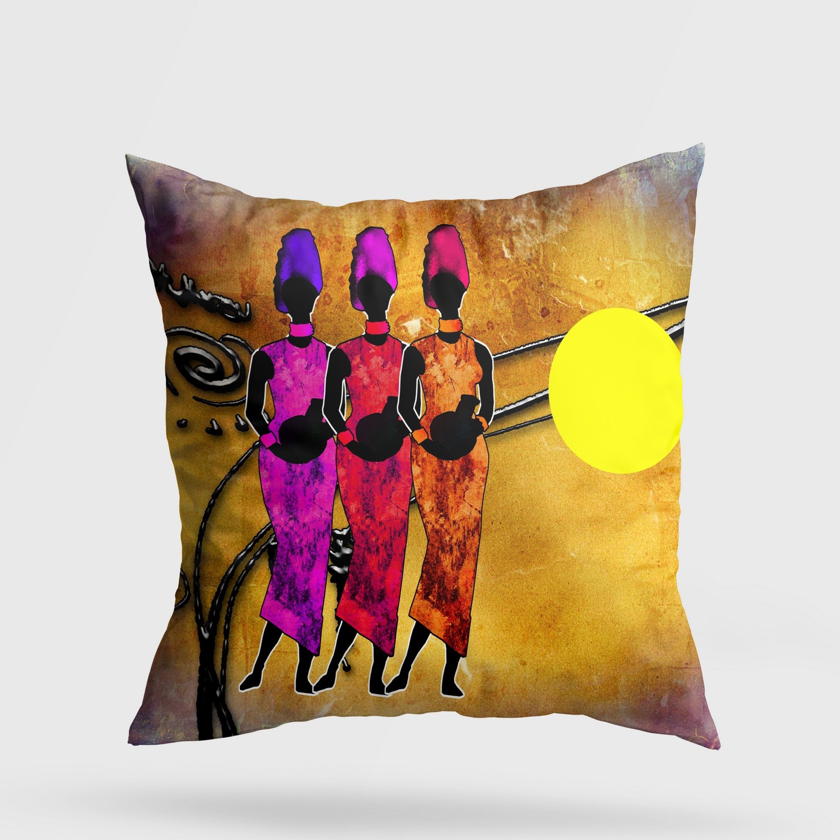 Aberto Design Jastuk 43x43cm Šareni