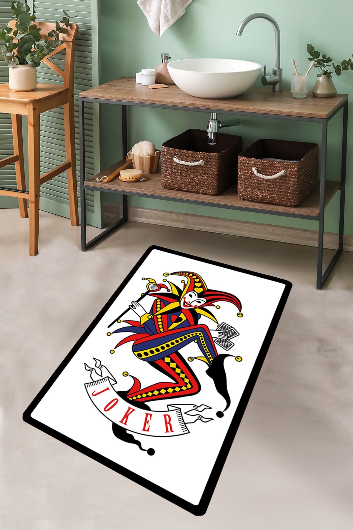 L'essentiel Maison Prostirka za kupatilo 70x120cm Šarena