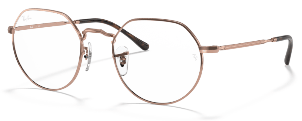 Ray Ban Okvir za naočare Jack 0RX6465 2943 49-51, Rose gold