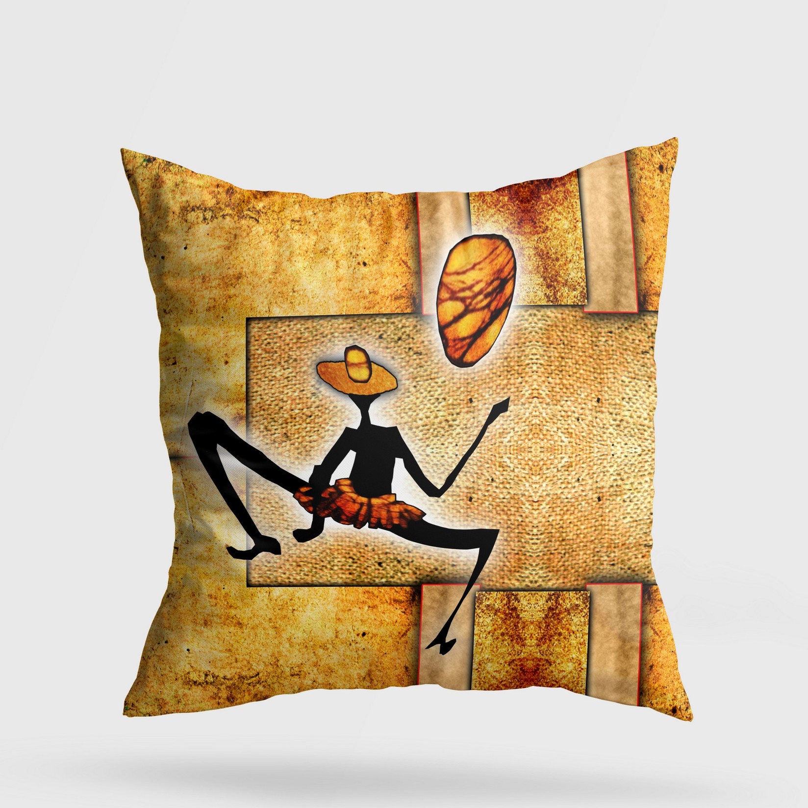 Aberto Design Jastuk 43x43cm Šareni