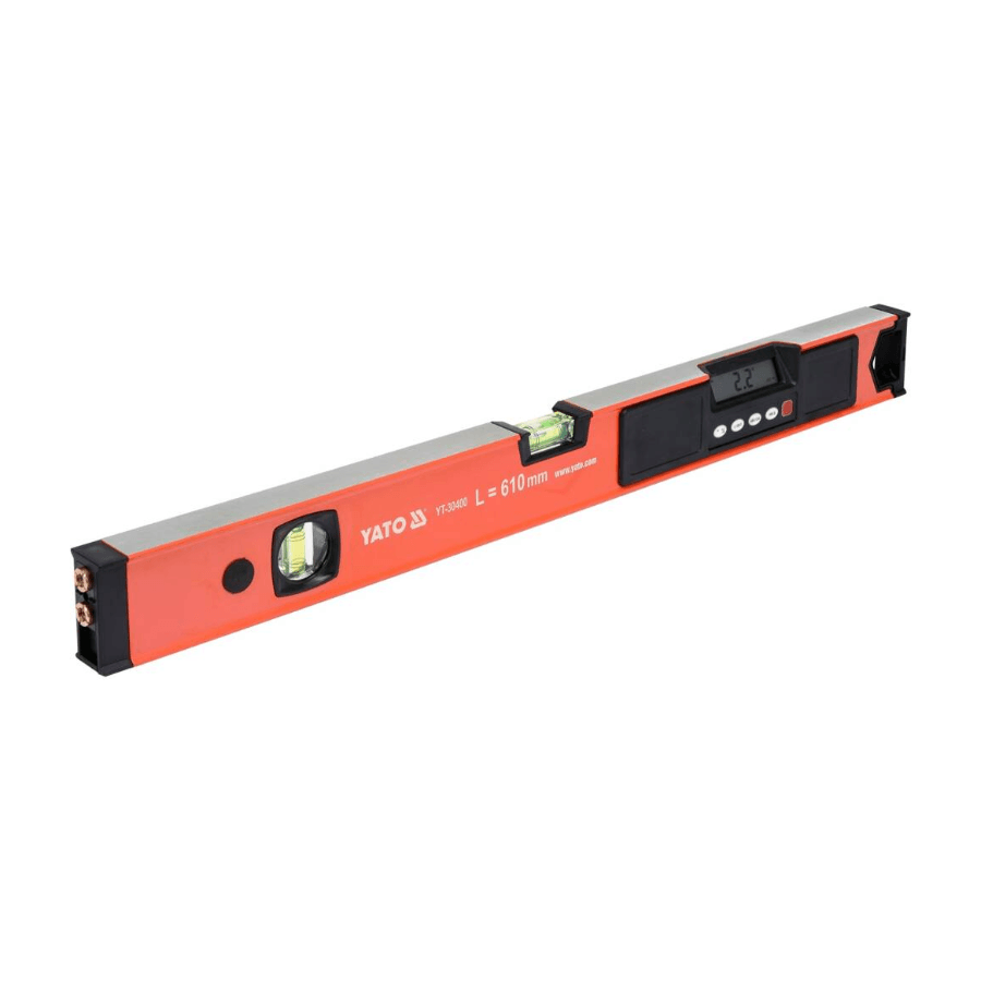 YATO Aluminijumska digitalna libela, 610mm, Laserska