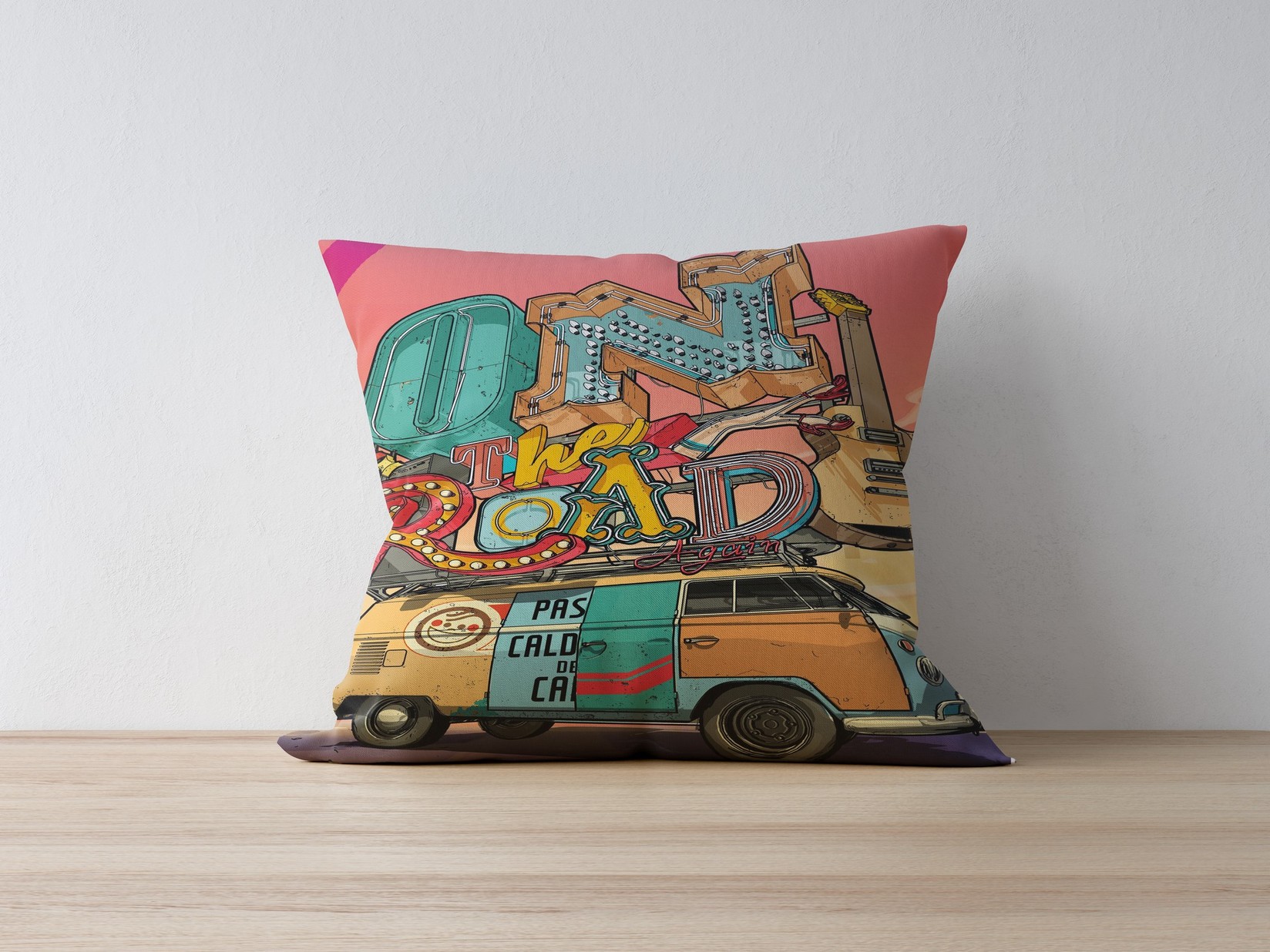 Aberto Design Jastučnica 43x43cm Šarena