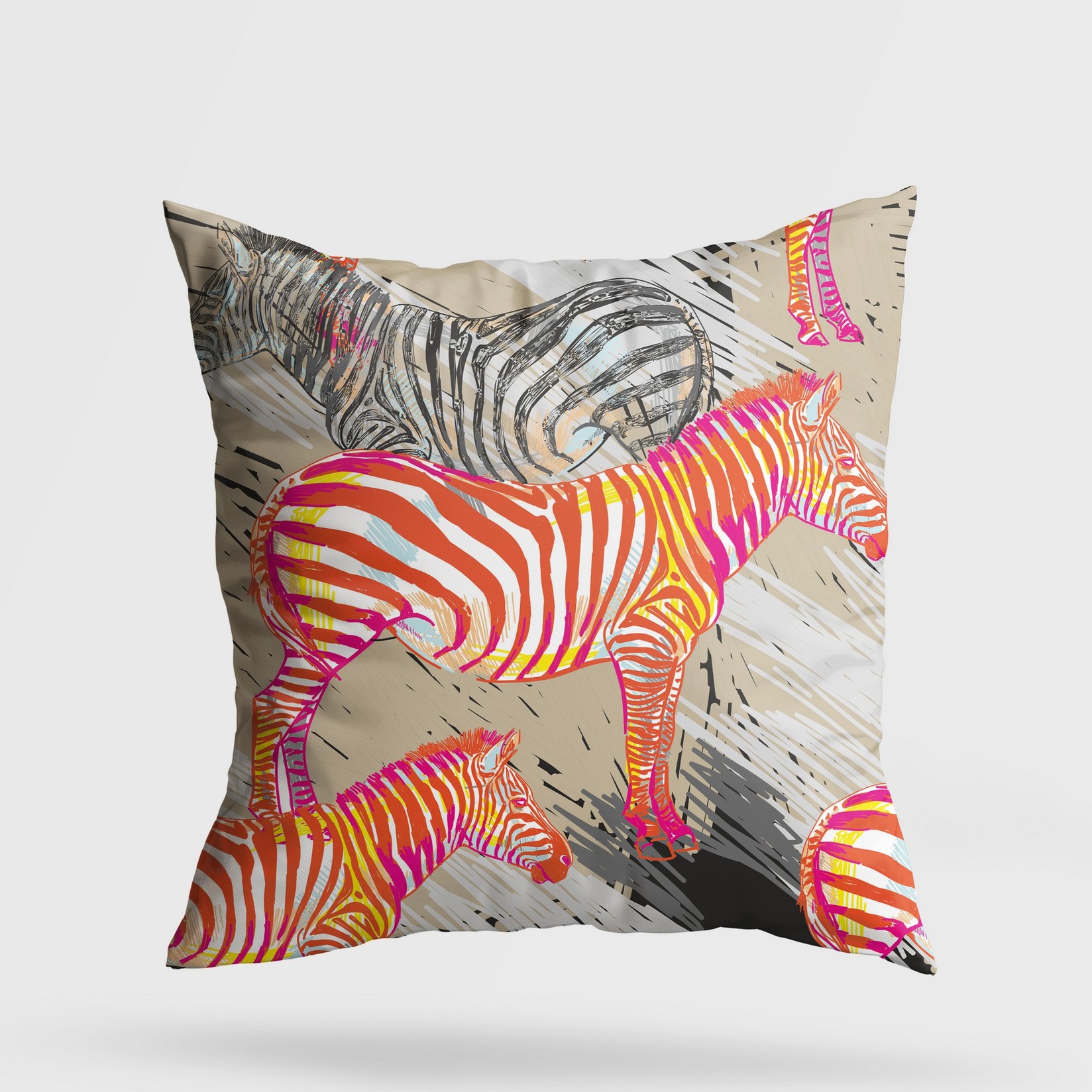 Aberto Design Jastuk 43x43cm Šareni