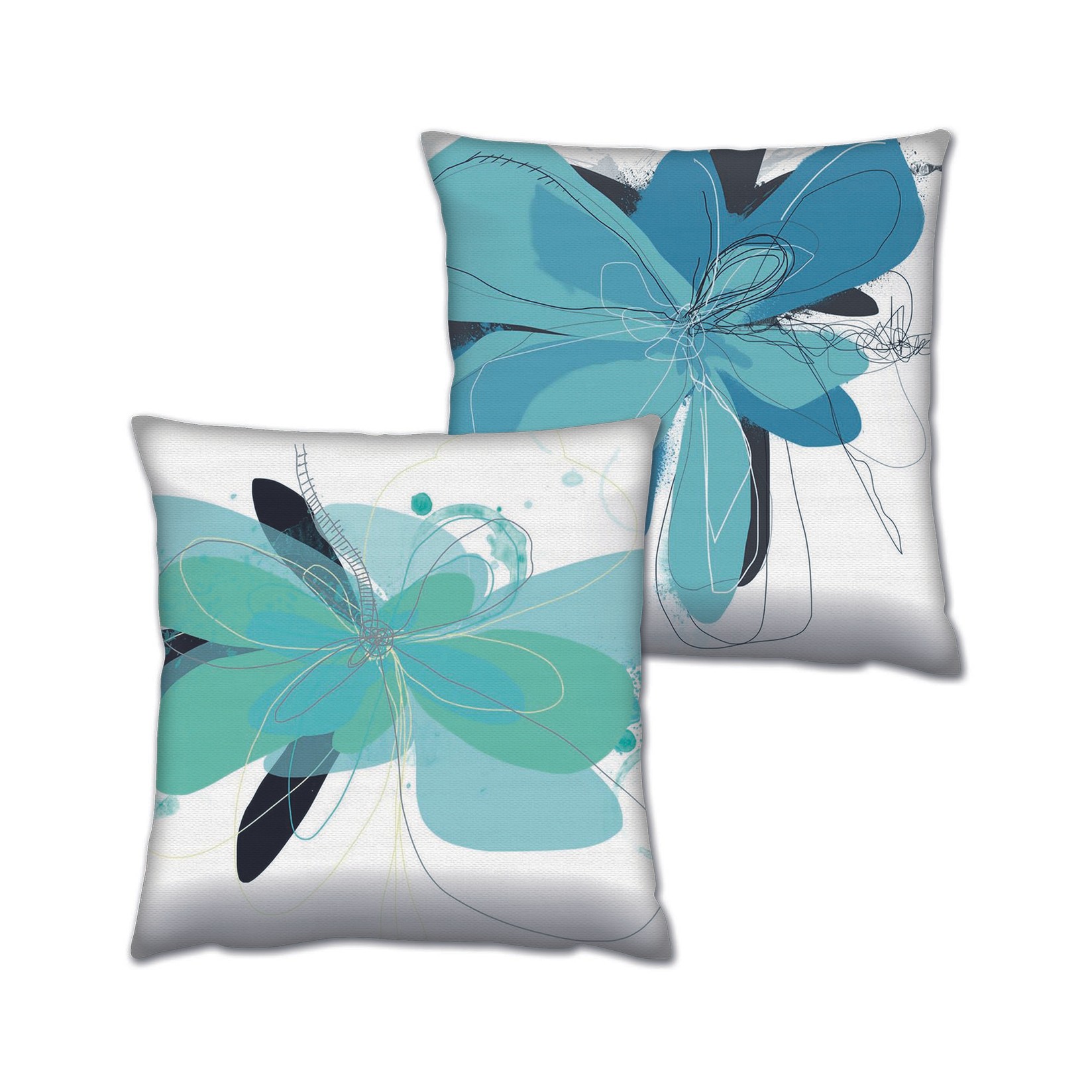 Aberto Design Set 2 jastuka 43x43cm Šareni