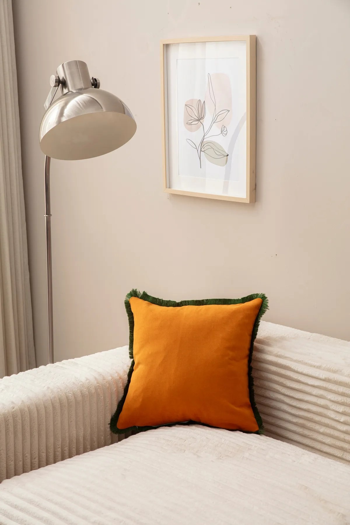 Aberto Design Jastučnica 43x43cm Narandžasta