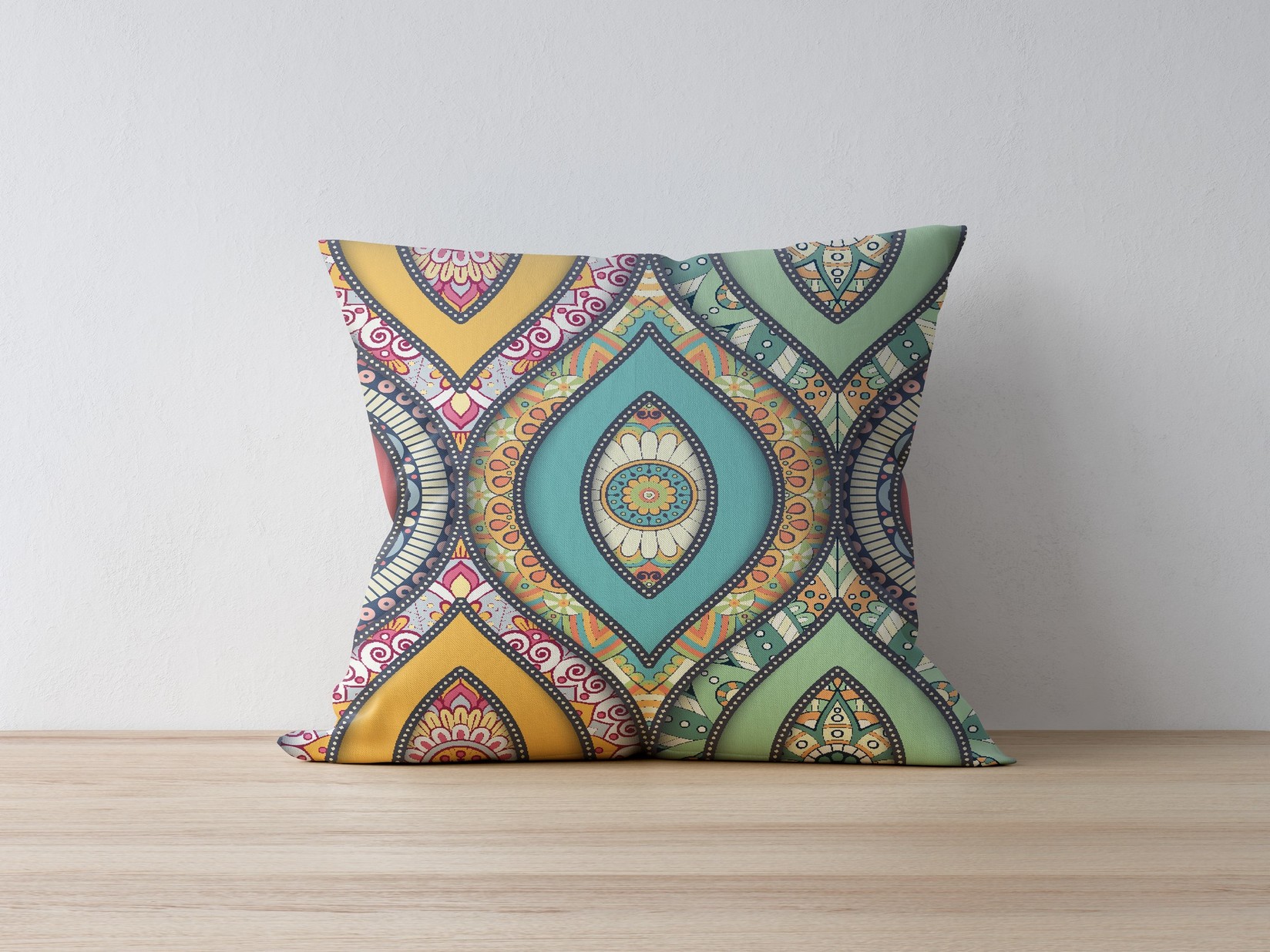 Aberto Design Jastučnica 43x43cm Šarena