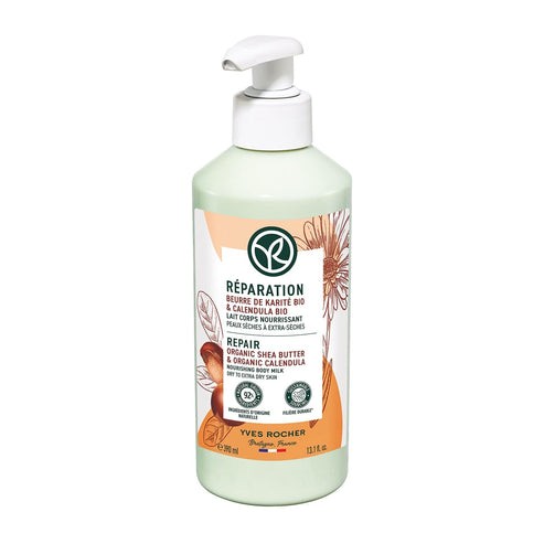 Yves Rocher Losion za suvu kožu sa shea buterom, 390 ml