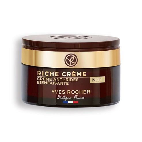 Yves Rocher Noćna krema protiv bora Riche Creme, 50ml