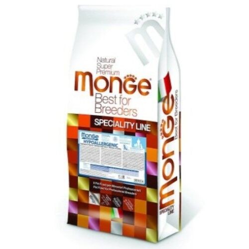 Monge Suva hrana za osetljive odrasle pse All Breeds 24/12, Losos i tuna, 15kg