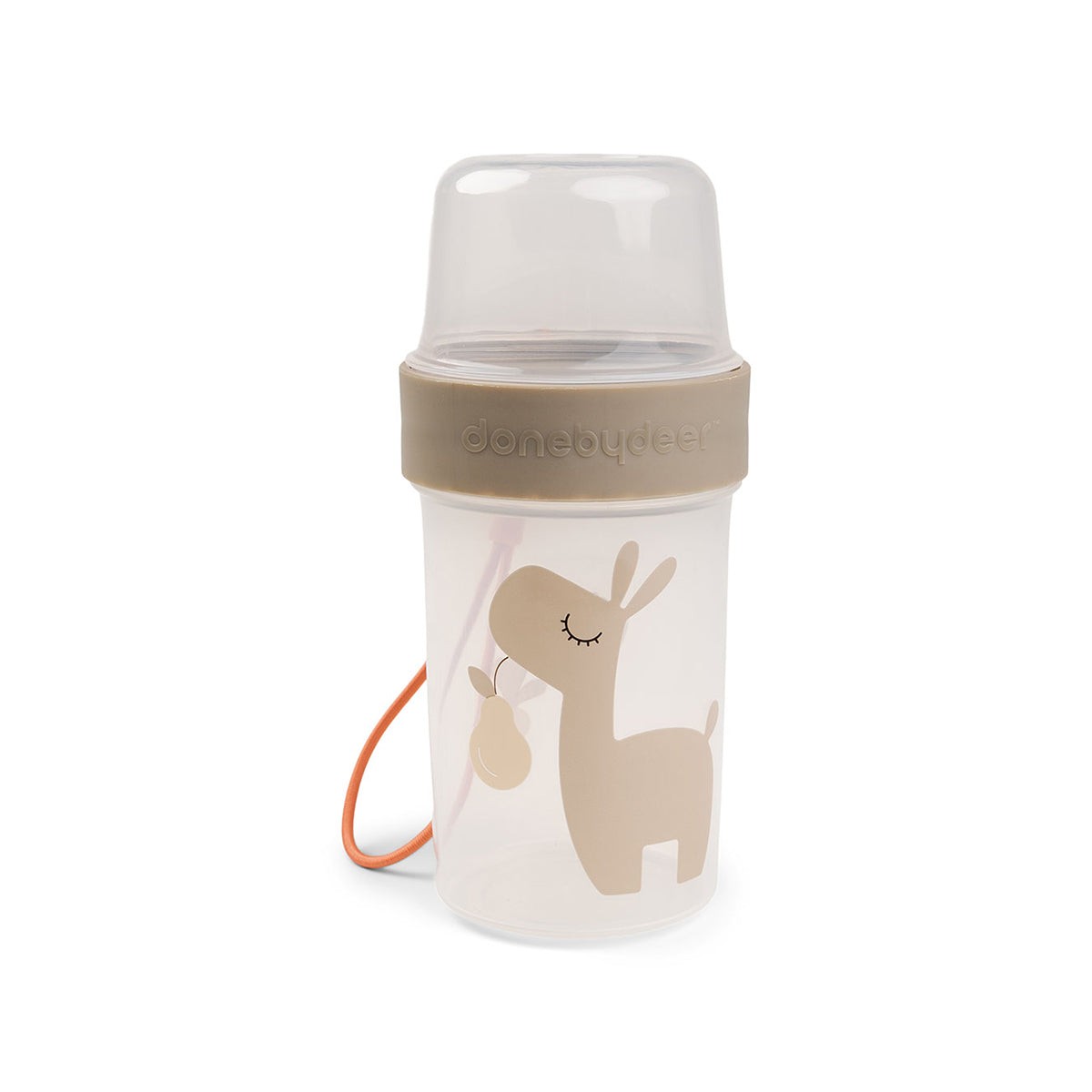 DONE BY DEER Posuda za grickalice To Go Lalee, Bež