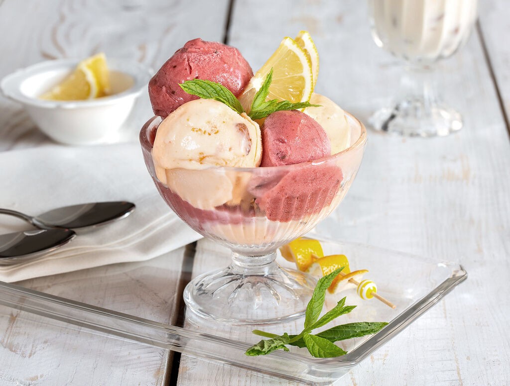 Madame Coco Set posuda za sladoled Orville, 220 ml, 2 komada