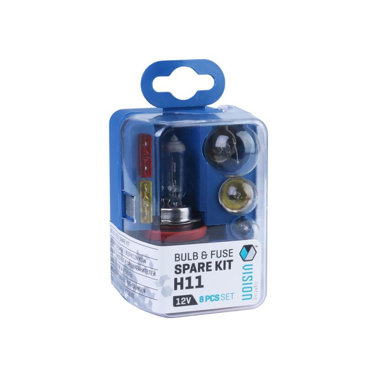 CARMOTION Sijalica 12V Garnitura H11 8kom