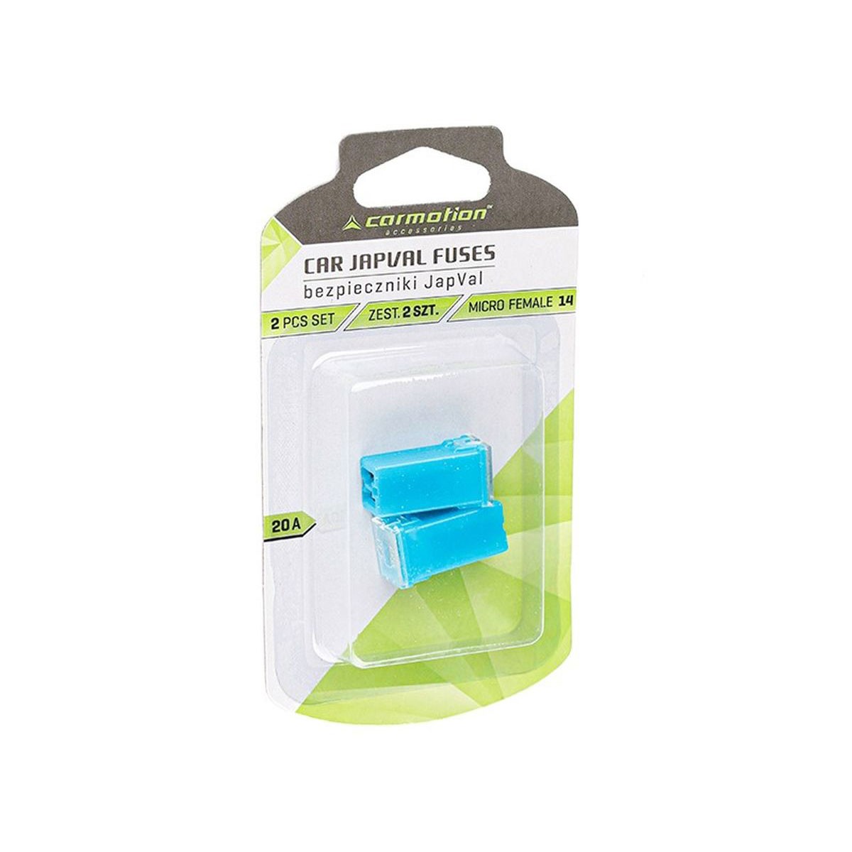 CARMOTION Osigurači Japval Mini Ženski 14 20A 2kom