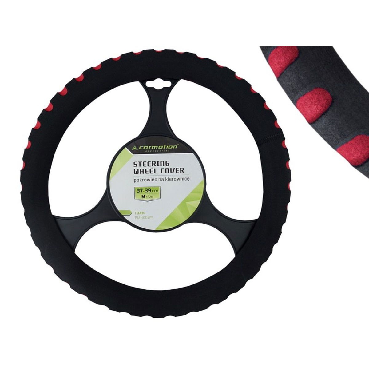 CARMOTION Obloga Volana 37-39cm Crno Crvena