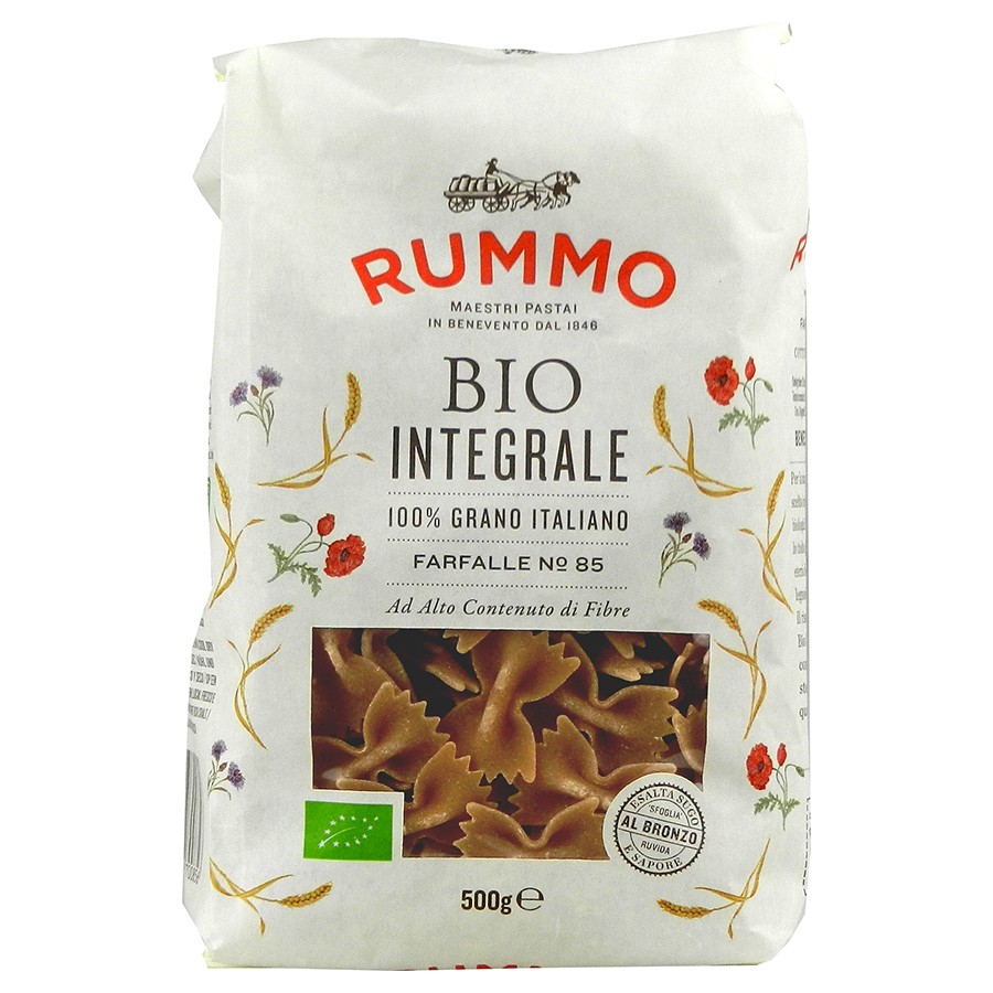 RUMMO Integralna testenina Farfalle, 500g