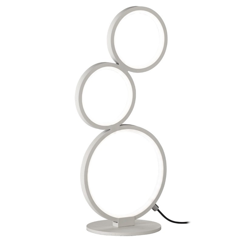 TRIO LIGHTING Led stona lampa RONDO 522610331, Bela