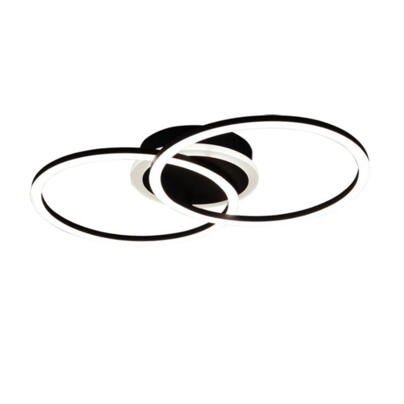 TRIO LIGHTING Led plafonjera VENIDA R62783132, 25W, Crna