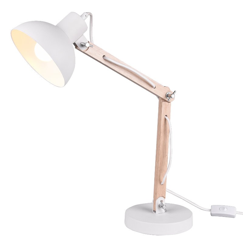 TRIO LIGHTING Stona lampa KIMI 508300131, 1xE27, Bela