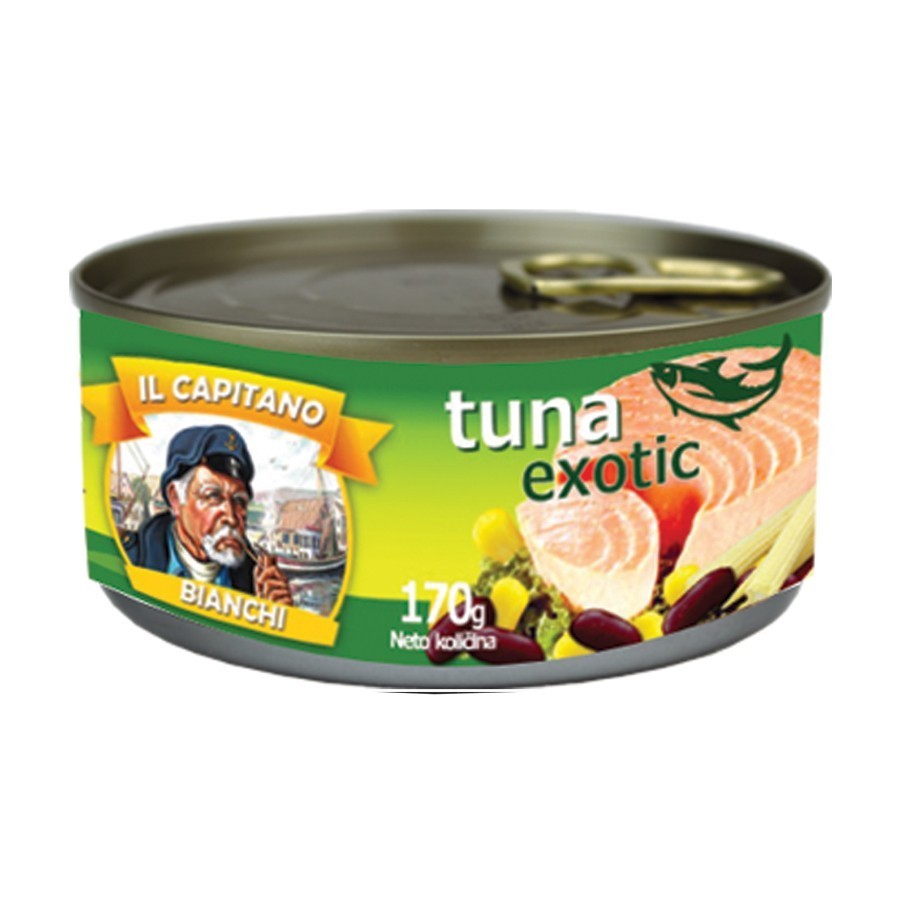 IL CAPITANO Tunjevina salata Exotic, 170g