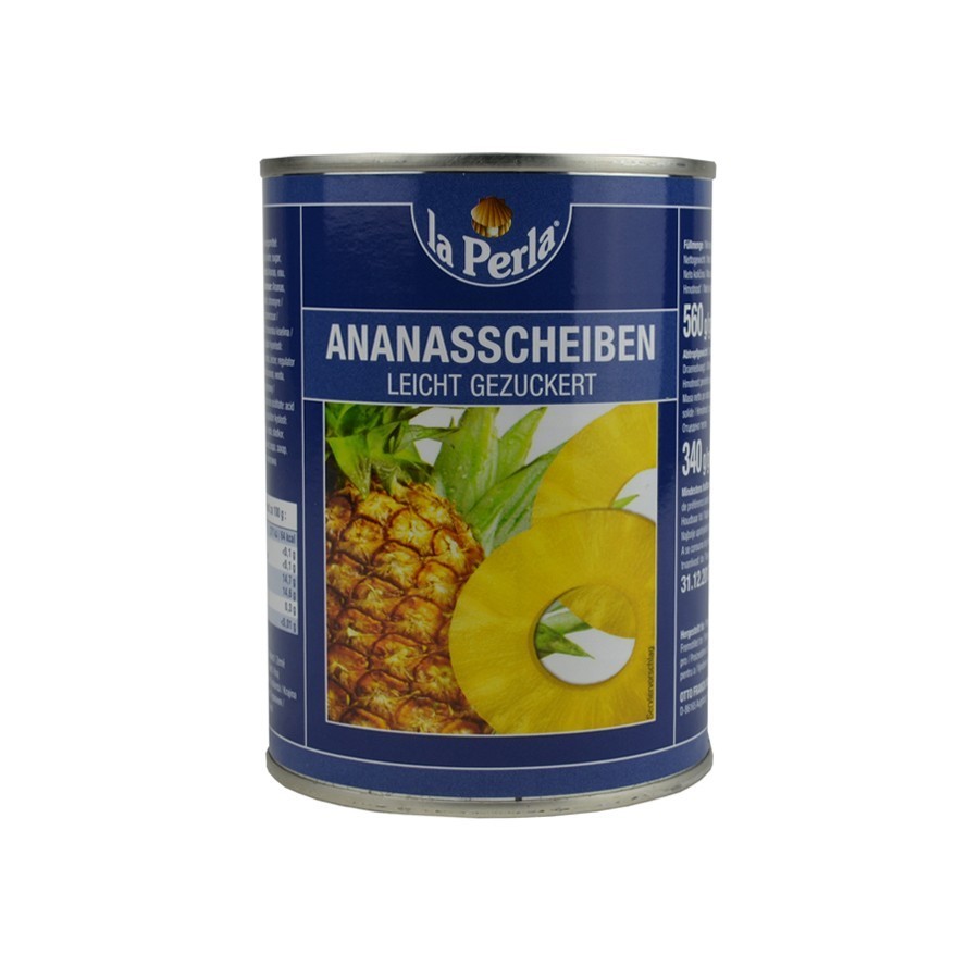 LA PERLA Ananas kolut, 580ml