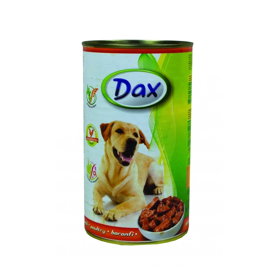 DAX Hrana za pse sa mesom zivine, 1240g