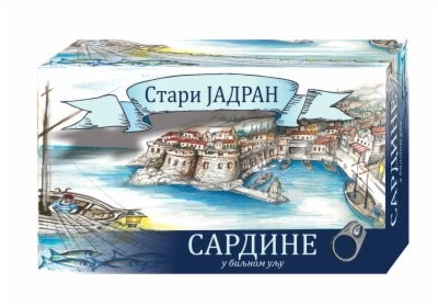 STARI JADRAN Sardine u biljnom ulju, 100g