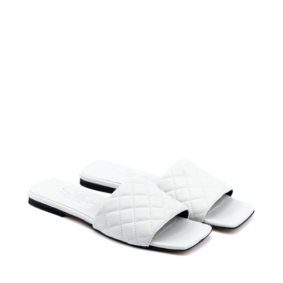 SILKO Ženske papuče Alice, Bele