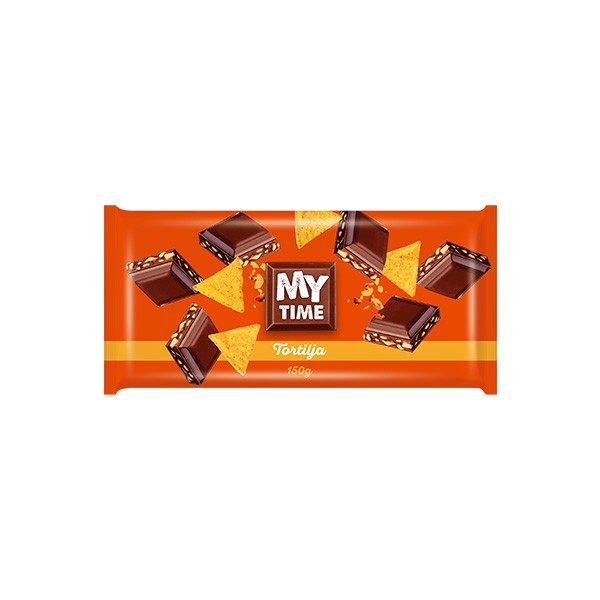 COKOLEND Čokolada My Time, Tortilja, 150G