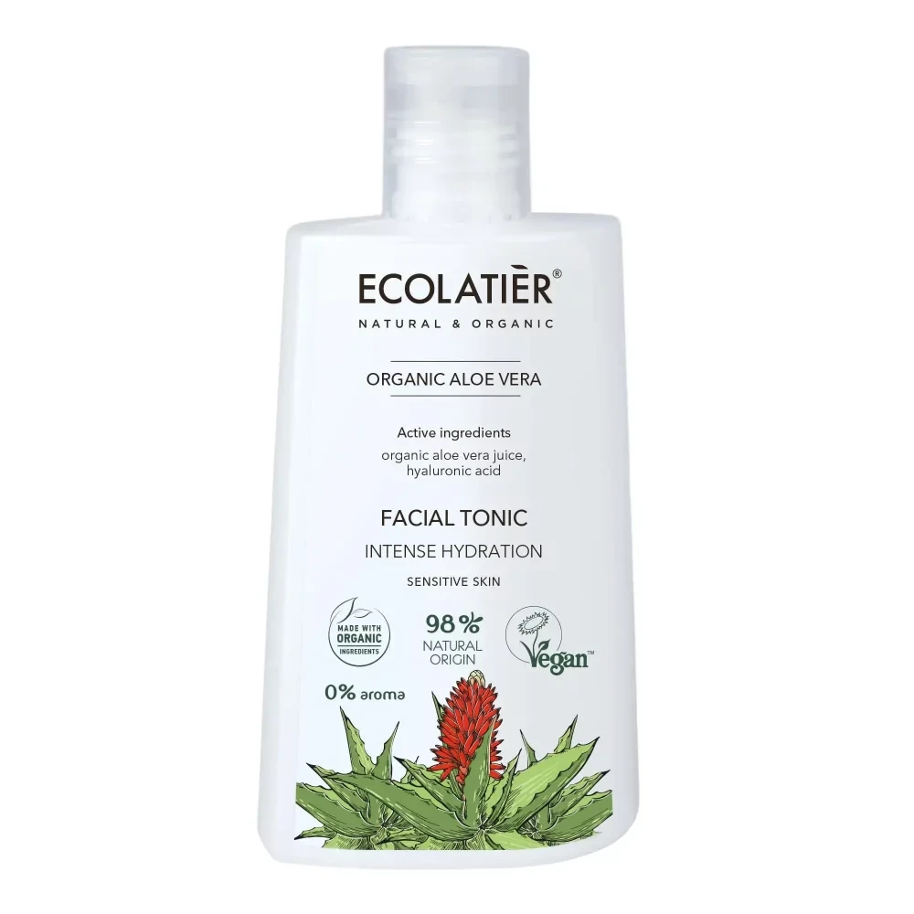 ECOLATIER Tonik za lice Aloe Vera, 250 ml