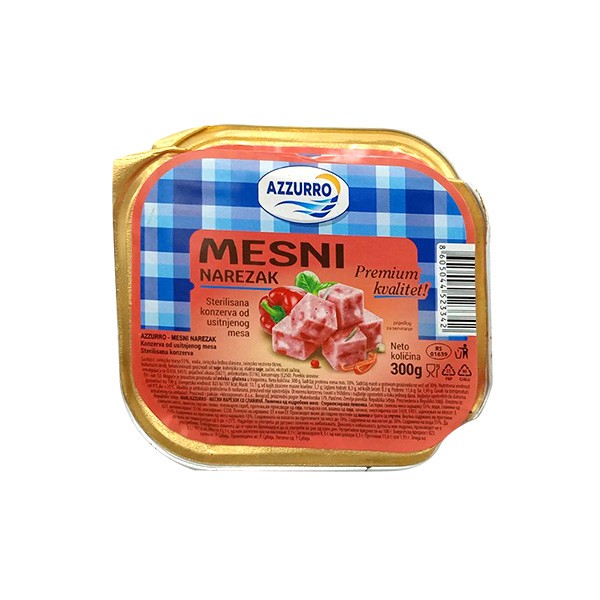 AZZURRO Mesni narezak, 300g