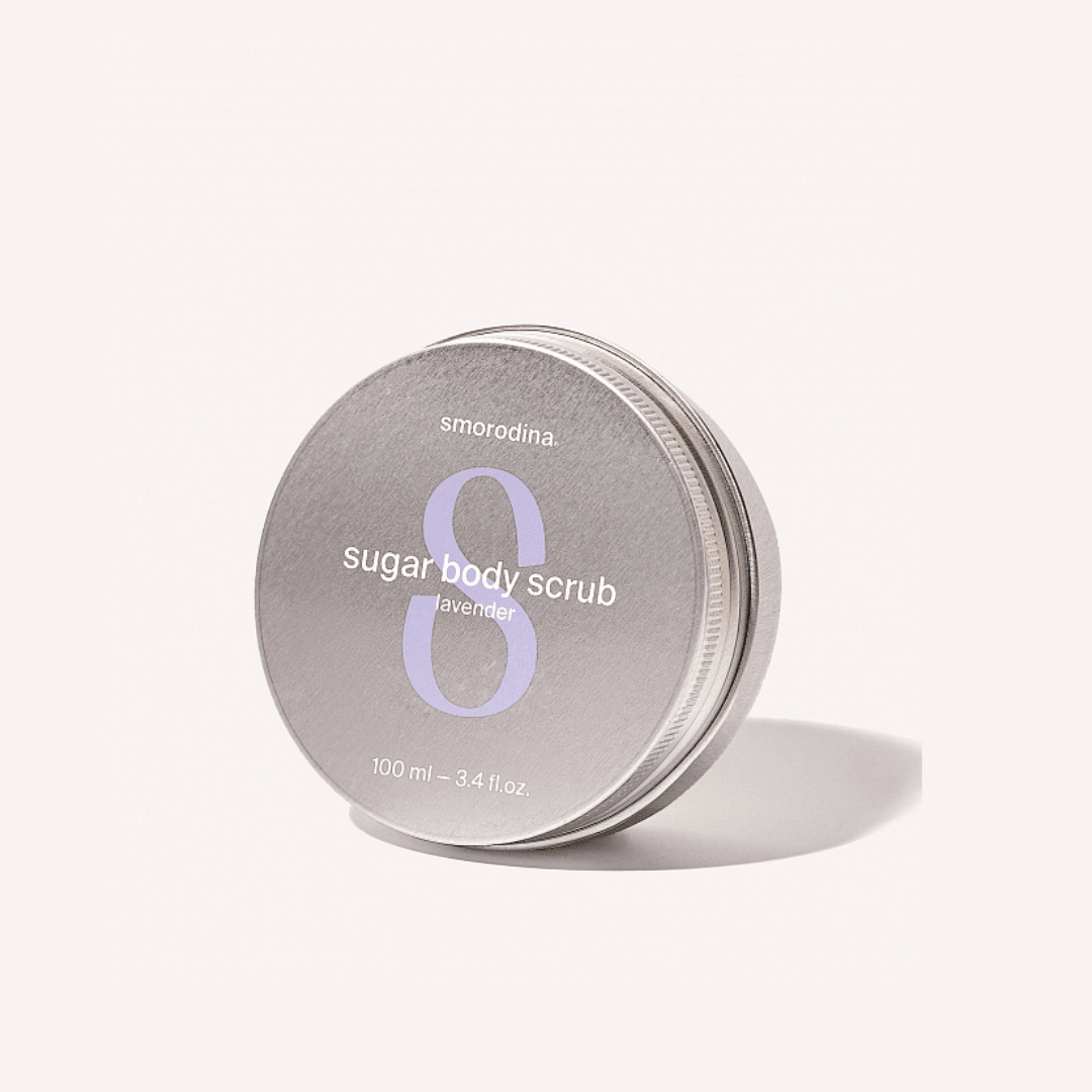 SMORODINA Piling žele za telo Lavanda, Šećerno slani, 100 ml