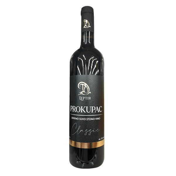 LEPTIR Vino Prokupac, 0.75L