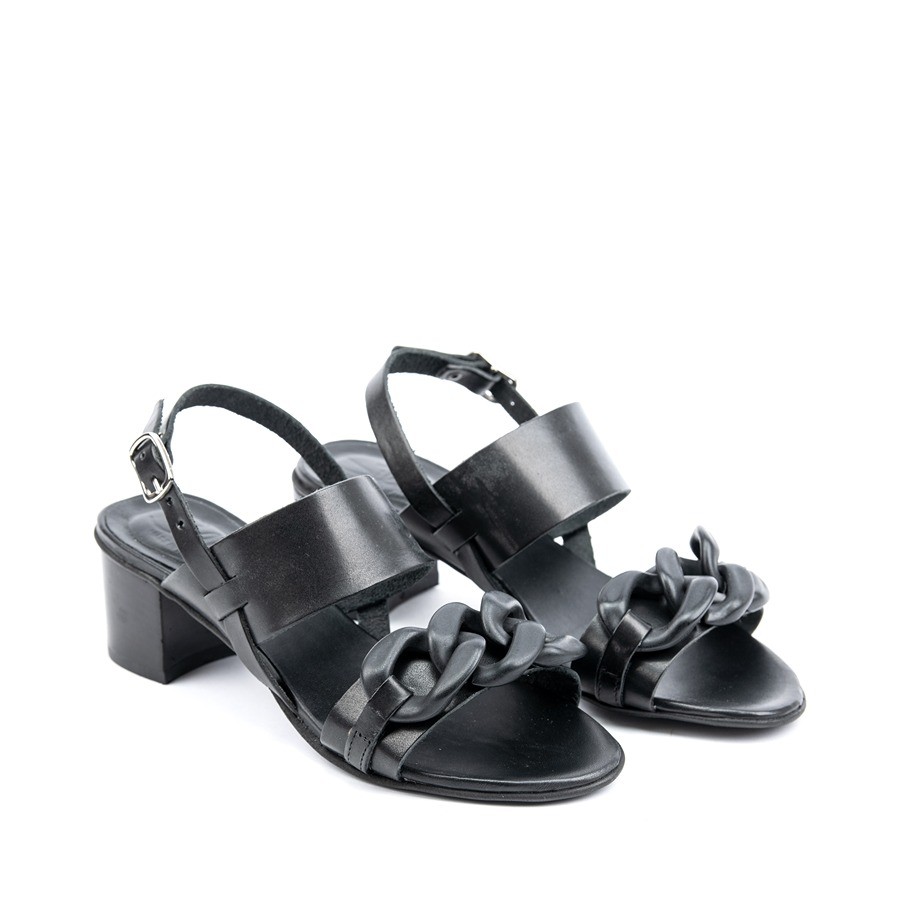 SILKO Ženske sandale 5004C, Crne