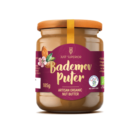 JUST SUPERIOR Bademov puter, Organski,185 g