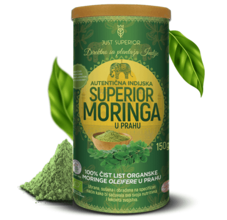 JUST SUPERIOR Organski moringa prah, 150 g