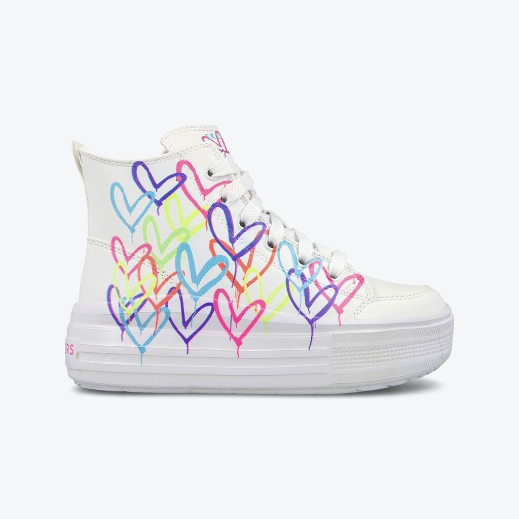 Skechers Patike za devojčice Hyperlift, Bele