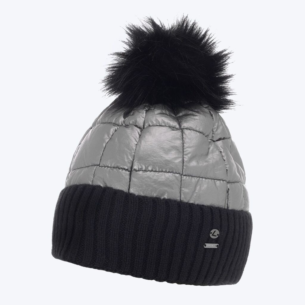 Luhta Ženska kapa Naumola, Sivo-crna