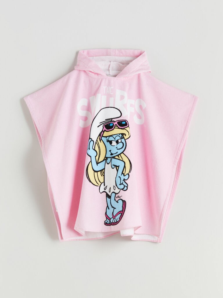 LC Waikiki Pončo peškir za devojčice S5NC76Z4-M0T, Roze