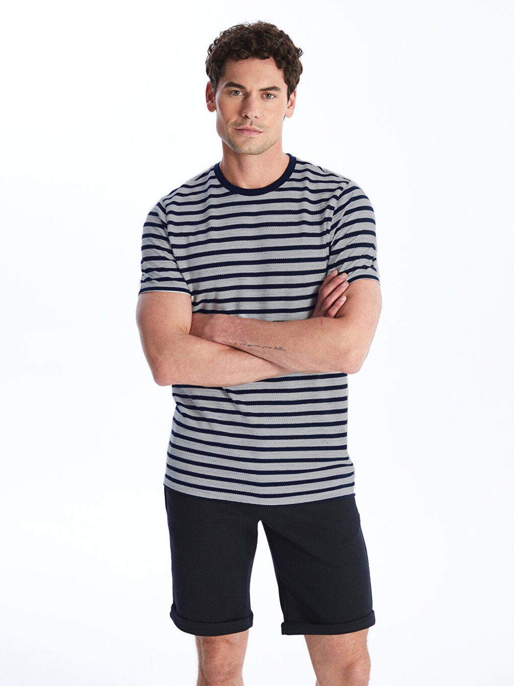 LC Waikiki Muška majica S48921Z8-LGS, Teget