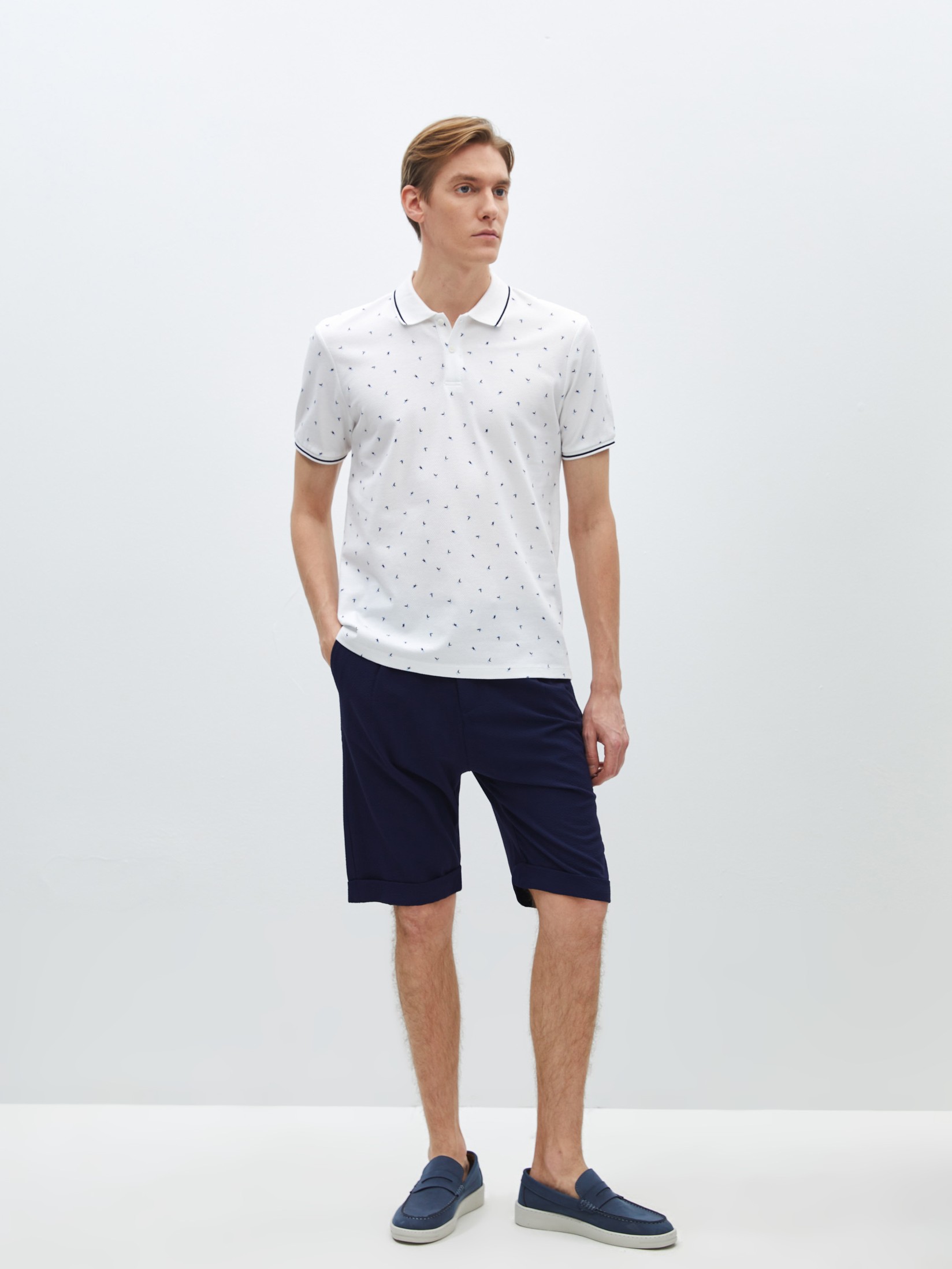 LC Waikiki Muški šorc S4CL52Z8-J2Y, Teget