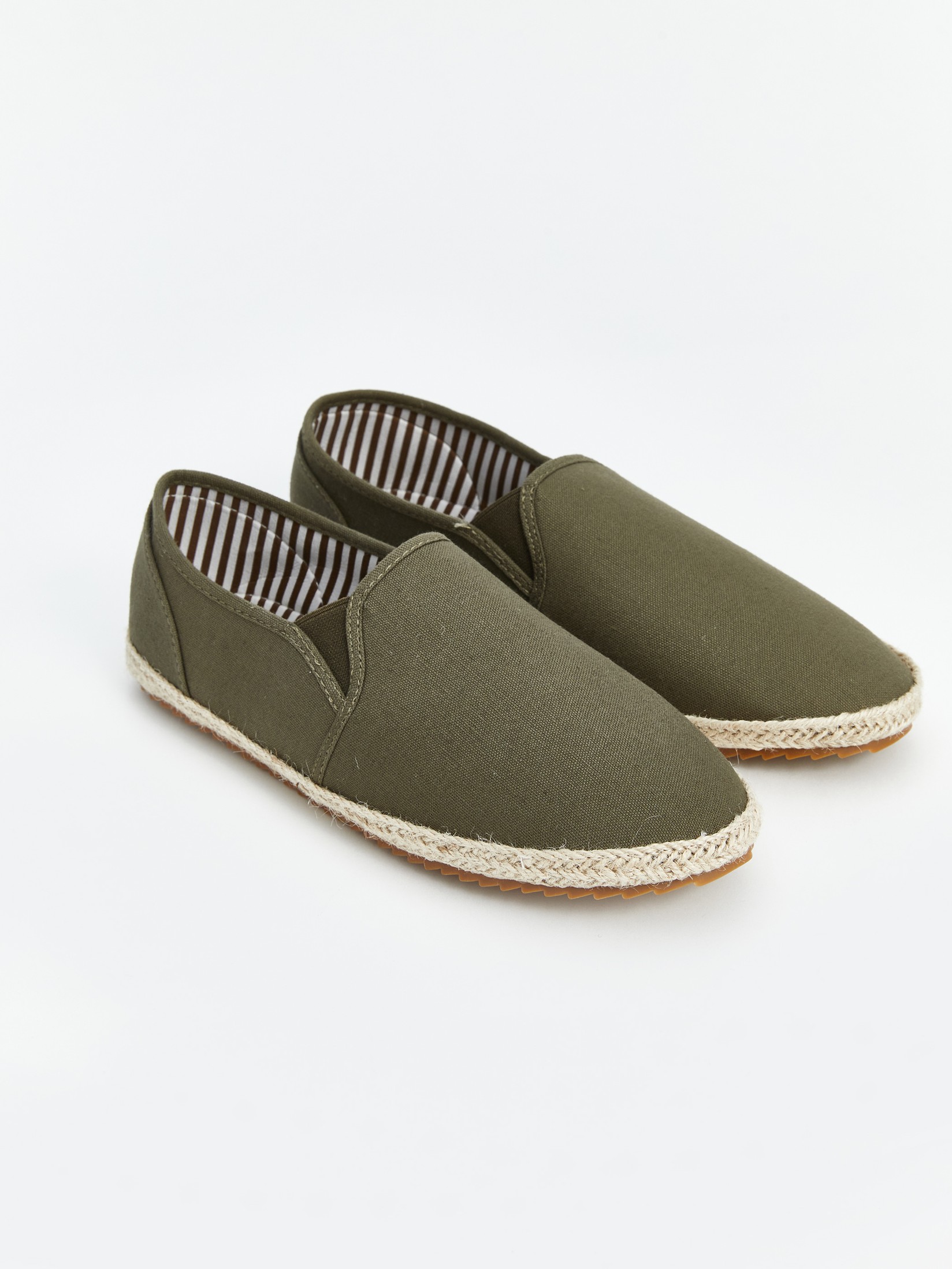 LC Waikiki Muške espadrile S42347Z8-D2V, Kaki