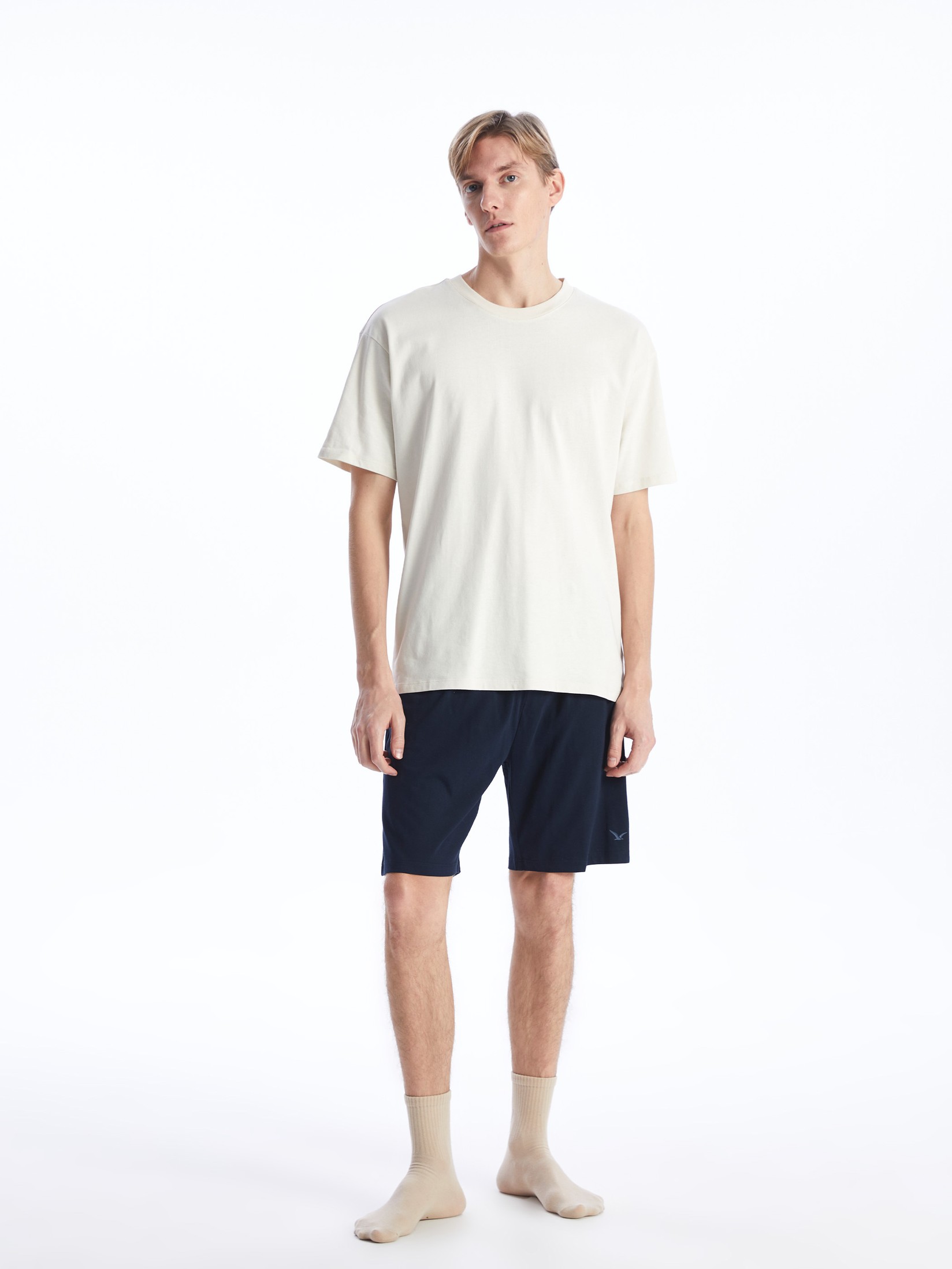 LC Waikiki Muški donji deo pidžame S44365Z8-RFF, Teget