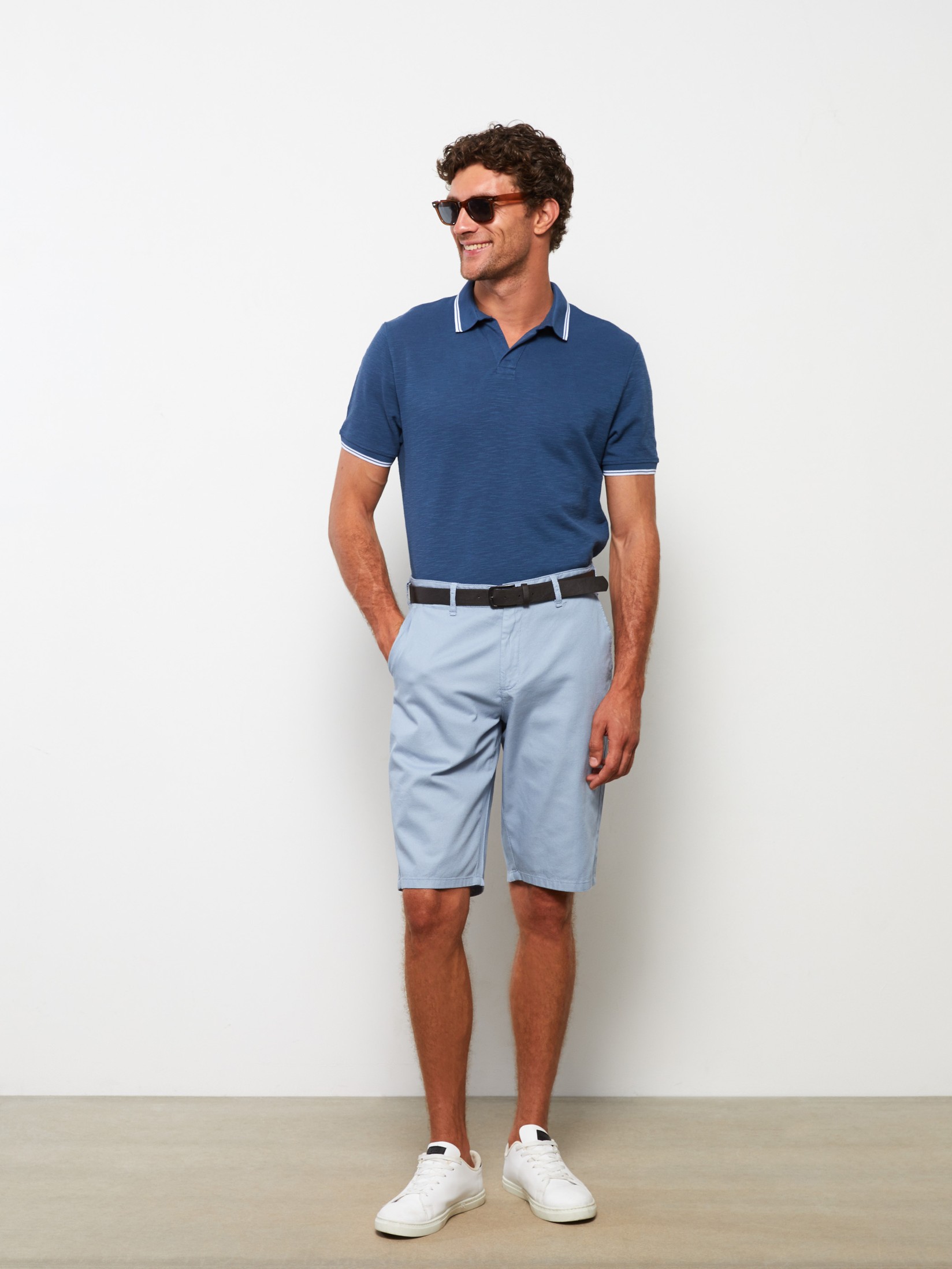 LC Waikiki Muški šorc S2LF02Z8-KAA, Plavi