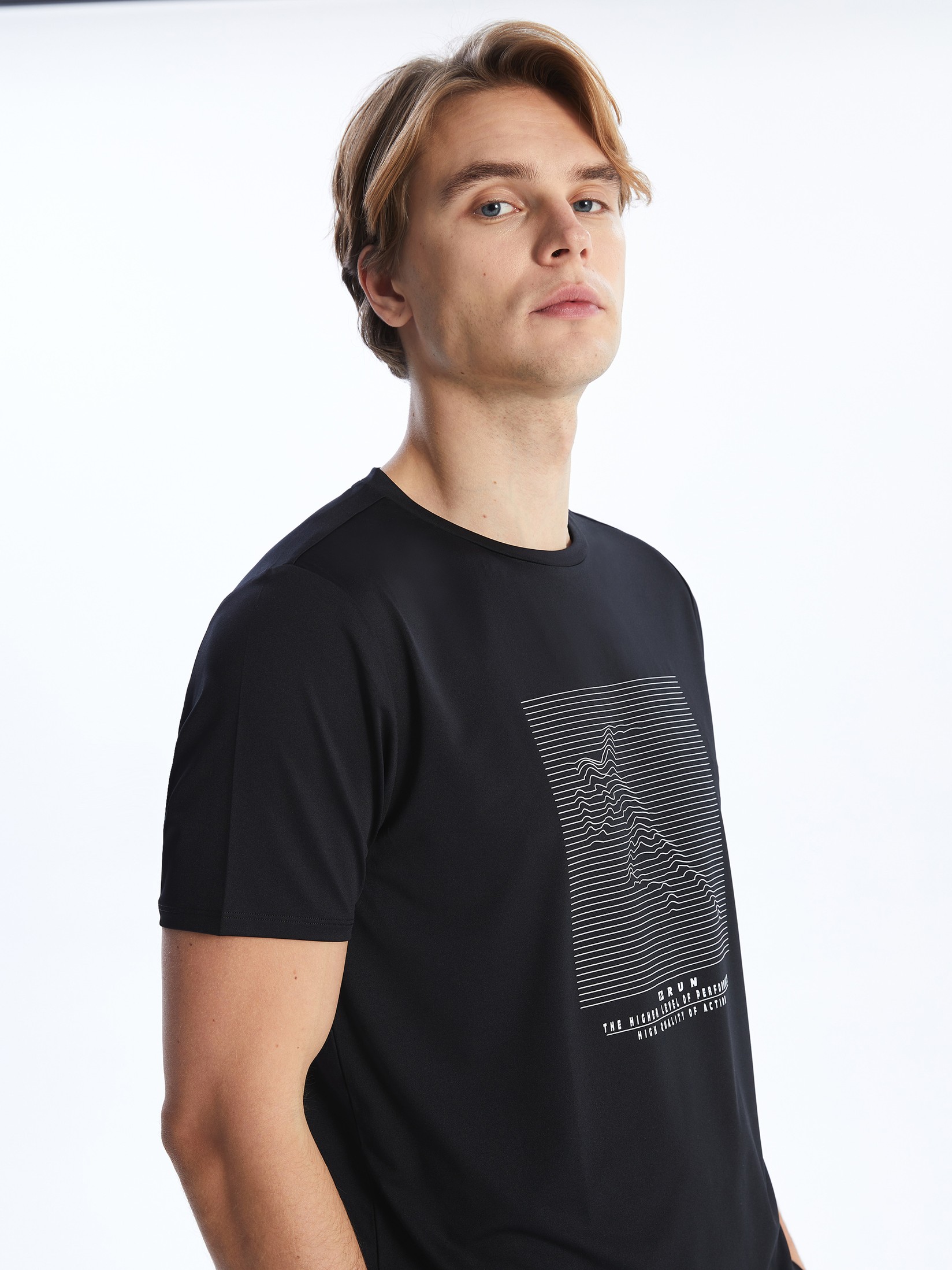 LC Waikiki Muška majica S4DN86Z8-CVL, Crna