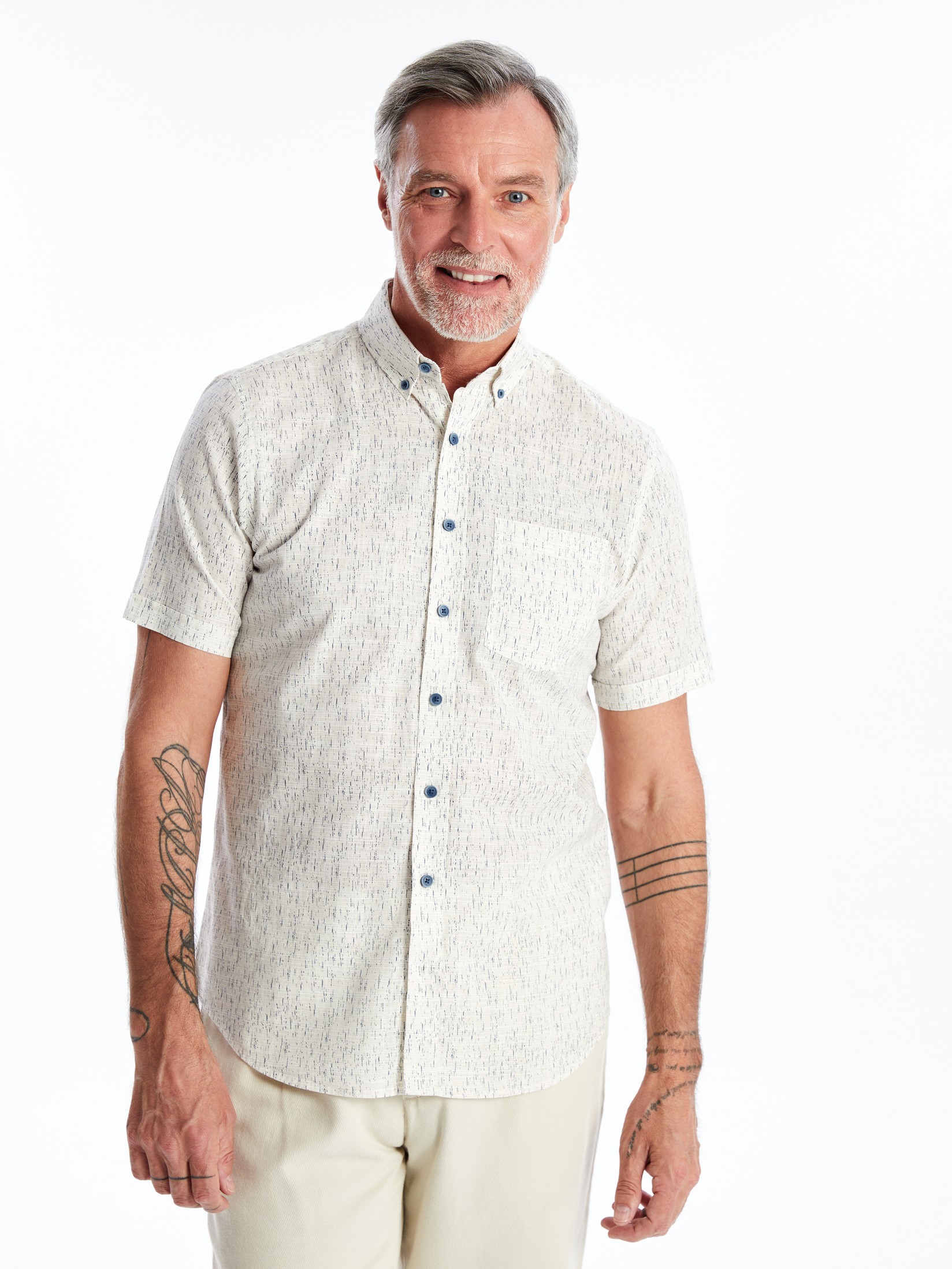 LC Waikiki Muška košulja S4AH45Z8-LQB, Bež