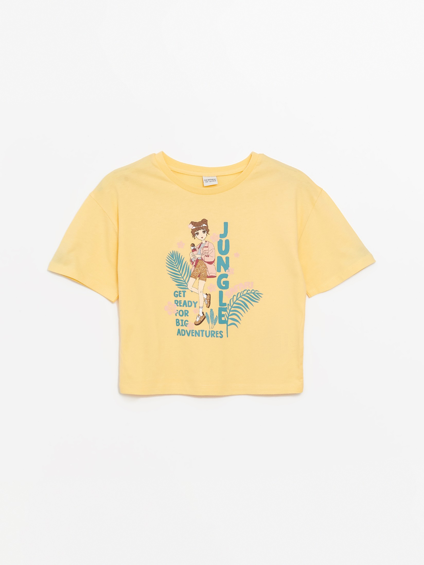 LC Waikiki Majica za devojčice S4DO90Z4-FRE, Žuta