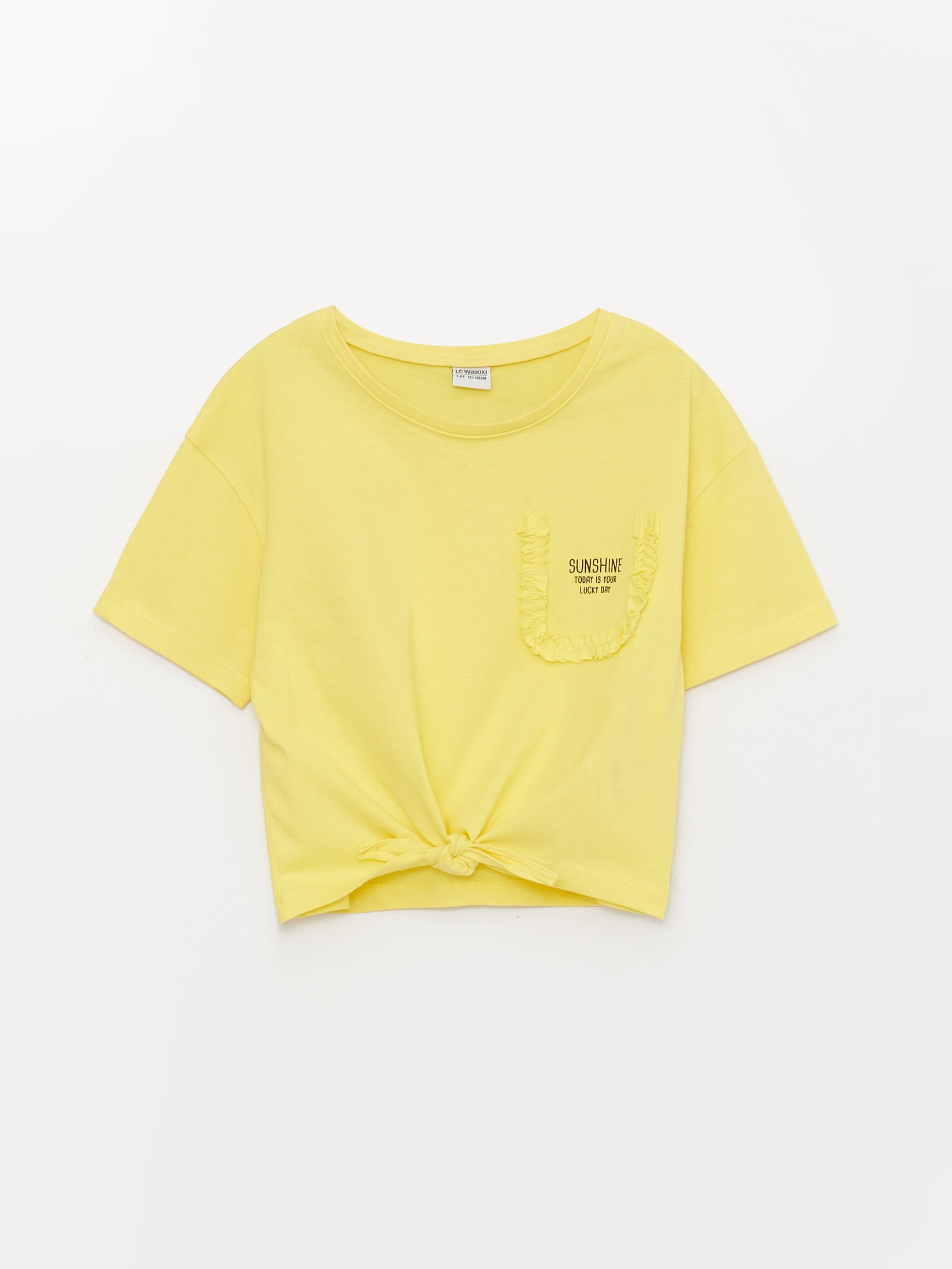LC Waikiki Majica za devojčice S37303Z4-FRL, Žuta