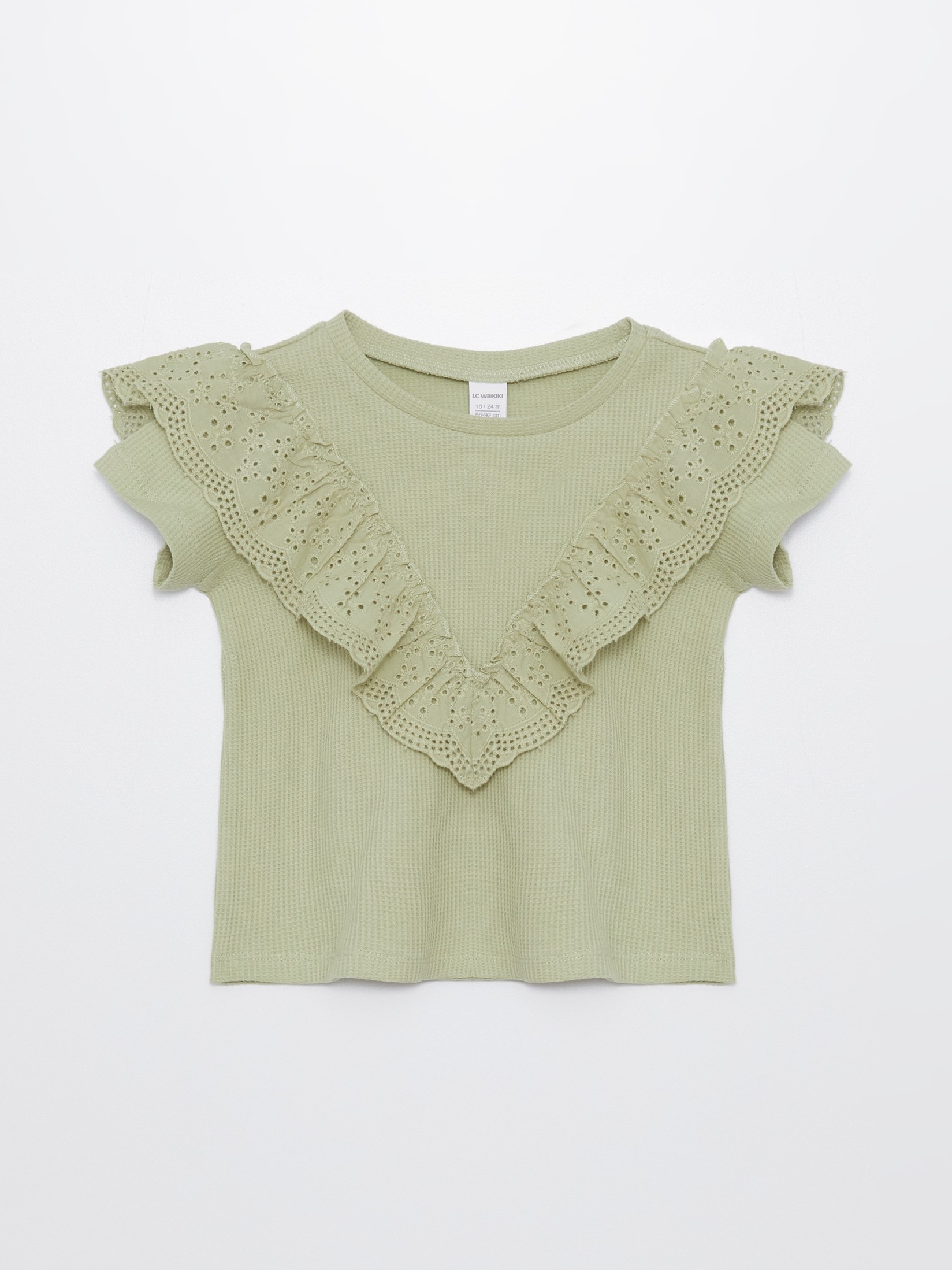 LC Waikiki Majica za devojčice S4FE23Z1-FJY, Zelena